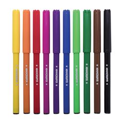Pennarelli UNLANDIA 10 colori, "EXOTIC", cappuccio ventilato, cartoncino