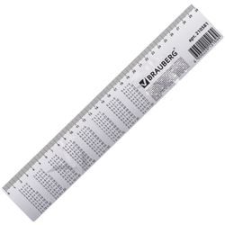 3D ruler, 30 cm, BRAUBERG, the effect of the movement, "Amazing flower", Euro slot