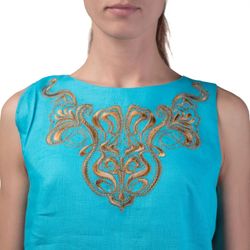 Торжокские золотошвеи / Women's dress "City"