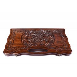 GamesDealer / Backgammon carved "Armenian pattern 9" with handle 60, Haleyan