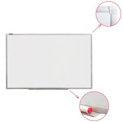 Magnettafel (100x180 cm), Alurahmen, 10 JAHRE GARANTIE, RUSSLAND, BRAUBERG Standard