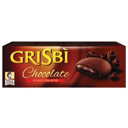 GRISBI / Cookies "Chocolate" with chocolate cream filling, Italy, 150 g