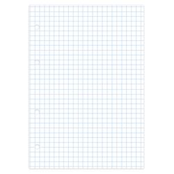 BRAUBERG / Replacement block for a notebook on rings, A5, 80 sh., "White" / 15 pcs.