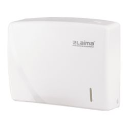 LAIMA / Towel dispenser PROFESSIONAL ORIGINAL (System H2) Interfold, white, ABS plastic