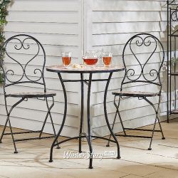 Kaemingk / Garden furniture set Andorra: 1 table + 2 chairs