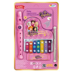 Играем вместе / Let's play together / Set of musical instruments "Princess"