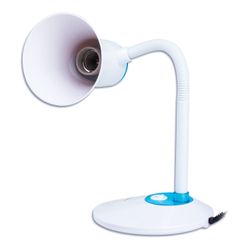 SONNEN / Table lamp OU-607, on a stand, E27 base, white / blue