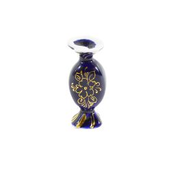 Гжельский Фарфоровый завод / Christmas tree toy Caramel cobalt gold