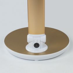 SONNEN / Candeeiro de mesa PH-3609, sobre suporte, LED, 9 W, alumínio, dourado