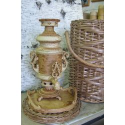 Gift set with a souvenir samovar, 2 liters