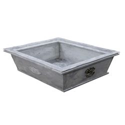 Арбет Мрамор / Arbet Marble / Flowerpot compact garden-park "Versailles" from marble Arbet ™ Classic gray (gray)