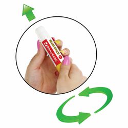 Glue stick BRAUBERG "Smileys", 25 g, PVP,