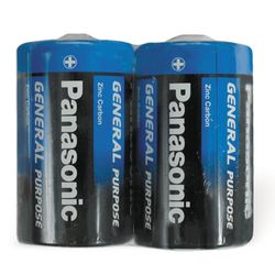 PANASONIC / Batteries D R20 (373), 1.5 V, set of 2