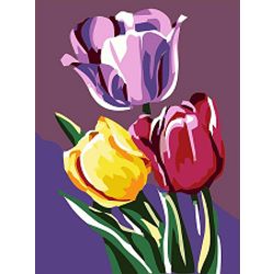 Pittura con sabbia colorata TM "Sabbia magica"
