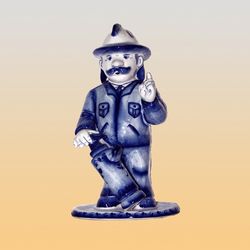Галактика г.Гжель / Damask "Firefighter of the Ministry of Emergency Situations"