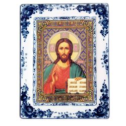 Галактика г.Гжель / Plaque with icon