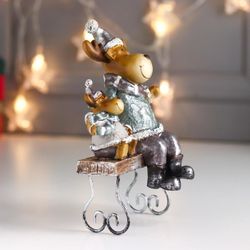 Сималенд / Souvenir "Moosies on the bench"