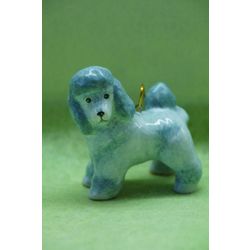 Ярославская майолика / Christmas toy "Poodle Rem"