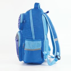 INLANDIA backpack with pencil case in the kit, ergo-backrest, boys, "Car", 42х29х14 cm