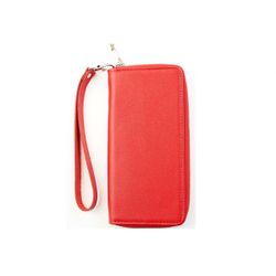 Clutch zipper red
