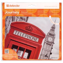 DEFENDER / Journey Mouse Pad, Adhesive Polypropylene, 240x190x0.4mm, 6 Types