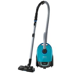 Vacuum cleaner PHILIPS FC8389/01, with dust bag, 2000 W suction power 350 W, turquoise