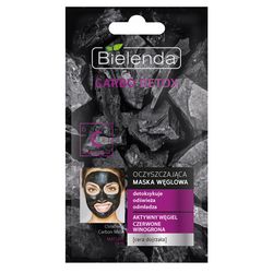 Purifying mask with activated carbon for Mature skin, BIELENDA CARBO DETOX, BIELENDA, 8G