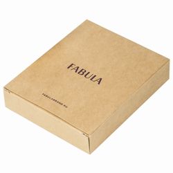 Purse women's FABULA, 110х130 mm, genuine leather, button, black with red