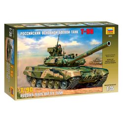 ZVEZDA / Assembled model of the main battle tank t-90
