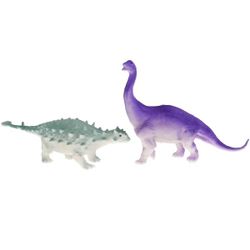 Играем вместе / Let's play together / Dinosaurs plastisol toys set