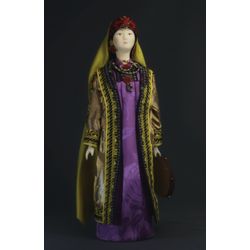 Потешный промысел / Porcelain souvenir doll "Uzbekistan. Traditional costume of Bukhara Jewess, late 19th century"