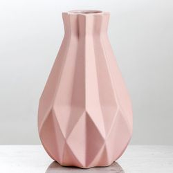 Керамика ручной работы / Table vase "Origami" 21 cm