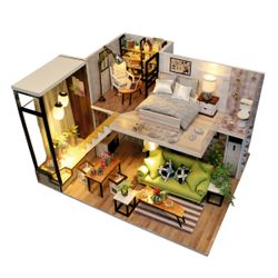 Hobby day / Roombox "Scandinavian loft"