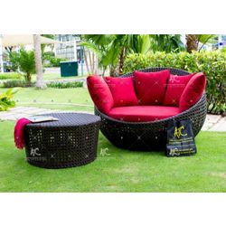 Outdoor rattan furniture collection