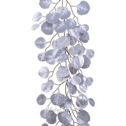 Kaemingk / Artificial Leaf Garland Ontario Silver 150 cm