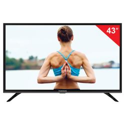 TV THOMSON T43FSE1190, 43" (108 cm), 1920 x1080, Full HD, 16:9, black