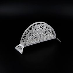 Казаковская Филигрань / Napkin holder "Snowflake"