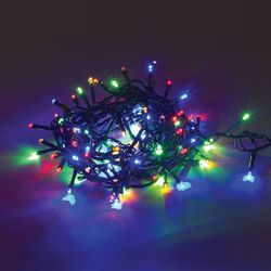 ЗОЛОТАЯ СКАЗКА / LED electro-garland "Standard", 100 lamps, 5 m, multicolor, controller