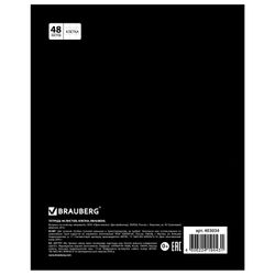 BRAUBERG / Notebook A5, 48 sh., Cage, cardboard cover, ANIMALS / 10 pcs.