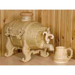 A drink set with barrel "Dobrynya"