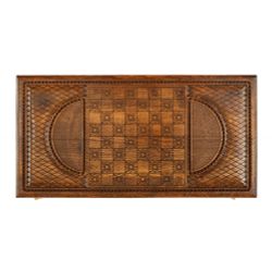 GamesDealer / Carved backgammon "Coat of arms of Armenia", Mkhitaryan
