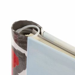 Photo album BRAUBERG 20 magnetic sheets, 23х28 cm, "Feelings", red
