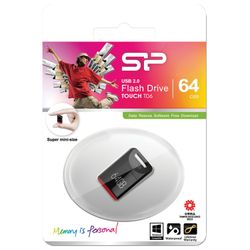 SILICON POWER / Flash Disk 64 GB Touch T06 USB 2.0, black