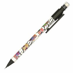 Portaminas 0,7 mm, BRUNO VISCONTI "HappyGraphix", "Golden Owl", con goma de borrar