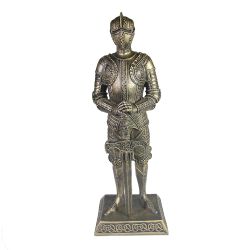 Ремеко / Decorative item "Knight" (bronze) L11,5W13,5H37 cm