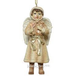 Kaemingk / Noel ağacı oyuncak Angel Agnis - Noel şarkısı 11 cm, kolye