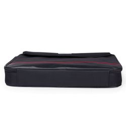 Сумка деловая BRAUBERG "Profi", 30х40х7 см, отделение для планшета и ноутбука 15,6", ткань, черная