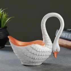 Хорошие сувениры / Figurine-candy bowl "Swan-cup"