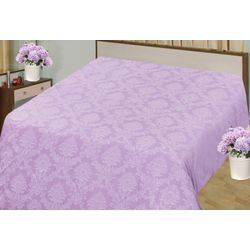 ВладЛен / VladLen / Fitted sheet JACQUARD poplin "Lilac"