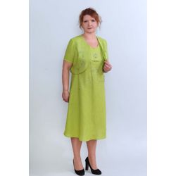 Шуйская строчевышивальная фабрика / Jacket for women, linen